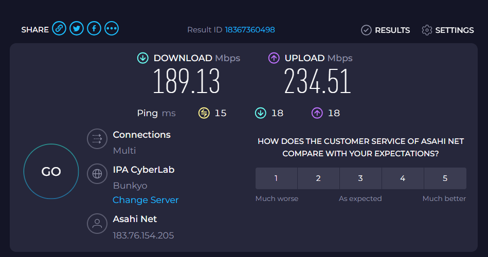 USB WiFi子機グローバル実測値