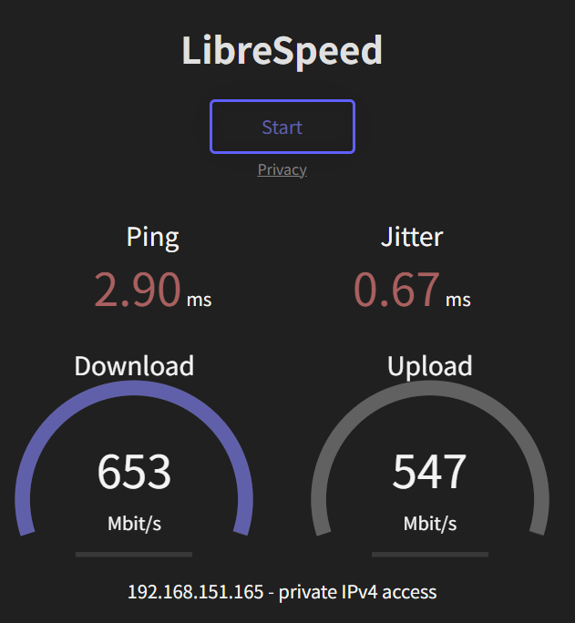 USB WiFi子機ローカル実測値5m距離障害物あり