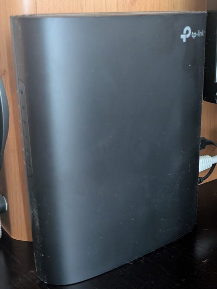 TP-Link WiFi ルーター 無線LAN WiFi6 AX1800 規格 1201 + 574Mbps WPA3 EasyMesh 対応 ルーター本体画像