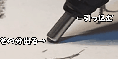 オレンズネロ 自動心出し