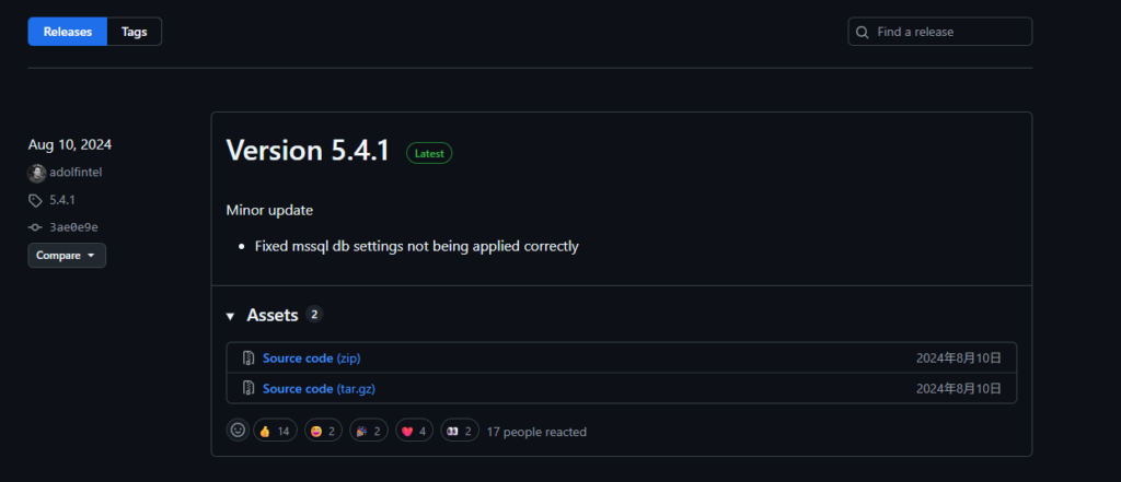 LibreSpeed Github 最新バージョン