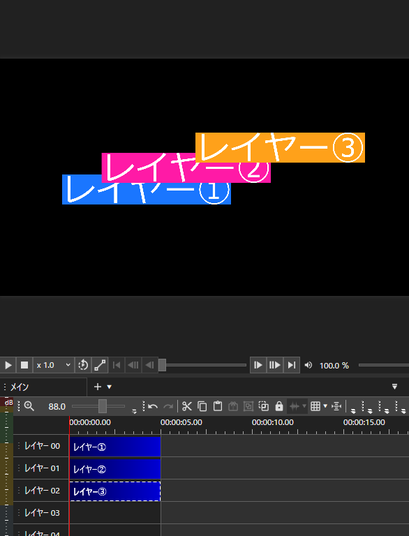 ゆっくりMovieMaker4(YMM4) レイヤー解説
