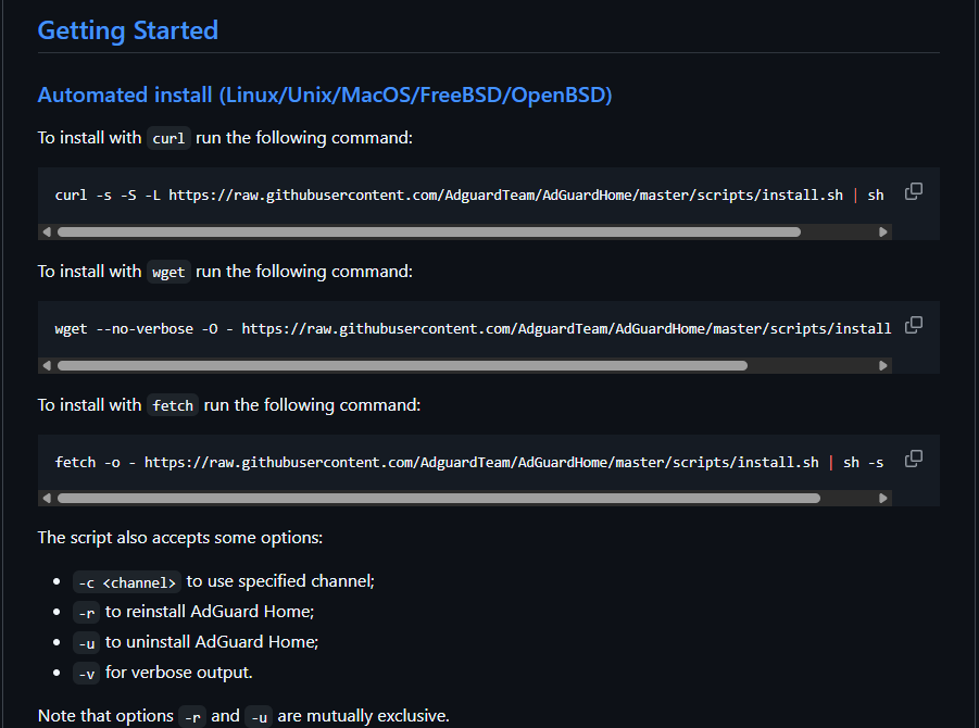 AdGuard Home Linux/Ubuntu自動インストールスクリプト Github