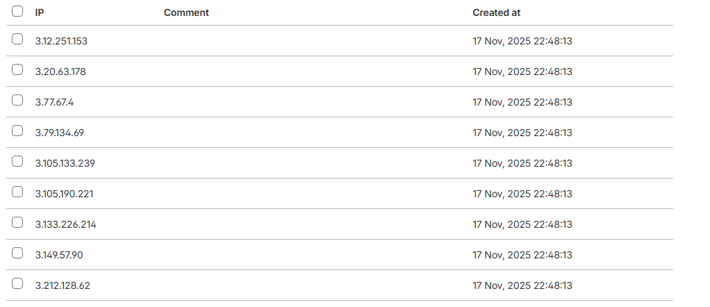 Cloudflare Custom Lists 成功