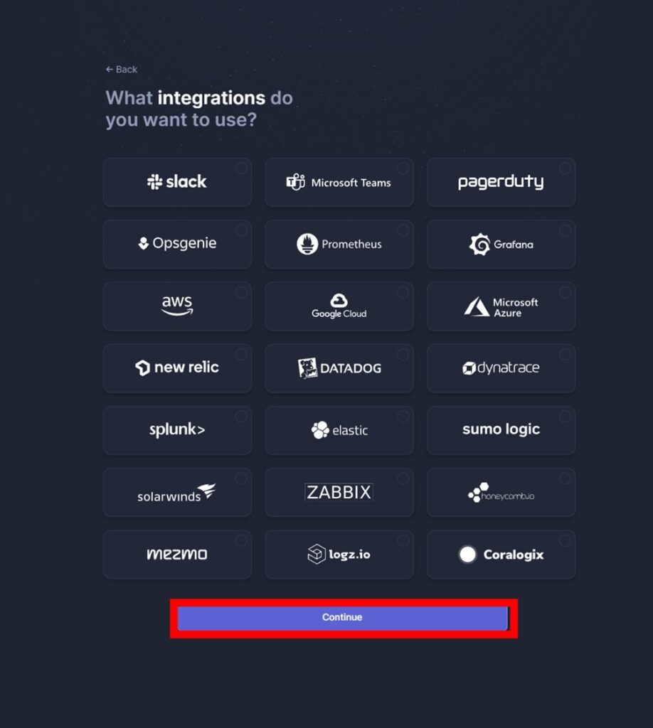 Better Stack セットアップ  連携