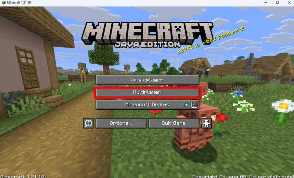 Minecraft サーバー 入り方 Multiplayer