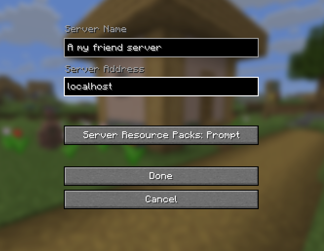 Minecraft サーバー 入り方 Multiplayer add server 