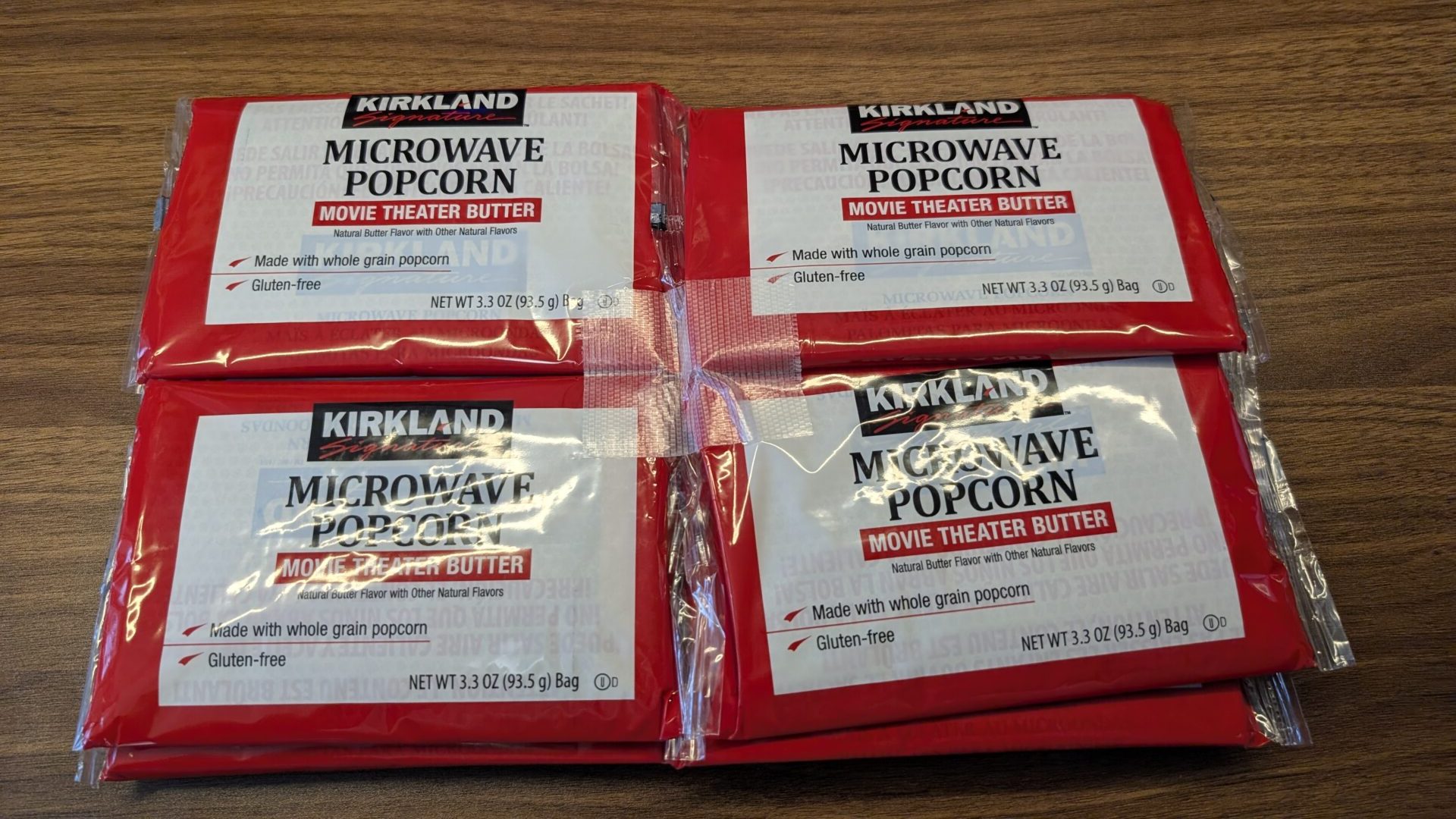 KIRKLANDポップコーン Amazon 小分け 開封