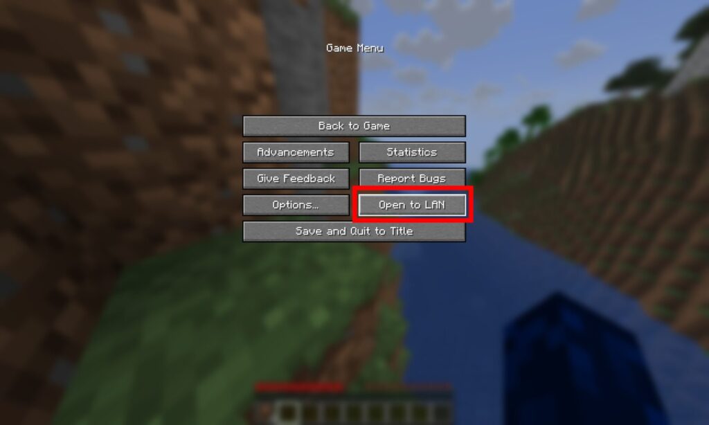 Minecraft Open to LAN