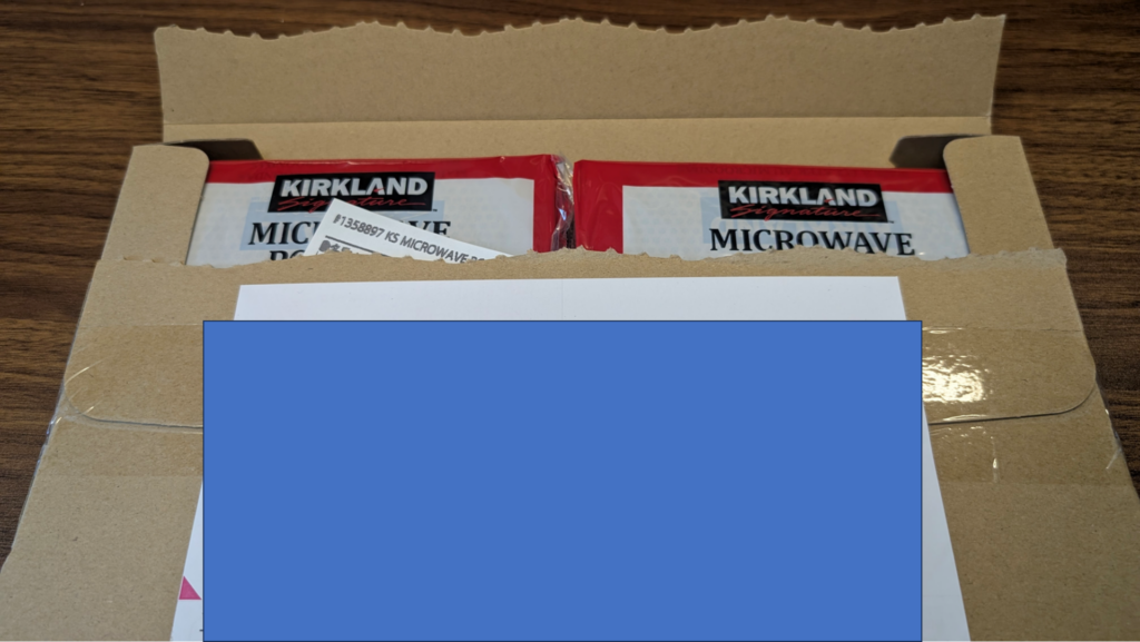 KIRKLANDポップコーン Amazon 小分け 開封